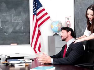 Schoolgirl Screwed By The Teacher And Loving It