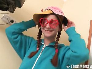 Flirty 18 Year Old In Pajamas Wants To Masturbate