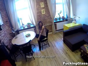 Sweet Euro Girl Is His For POV Fucking
